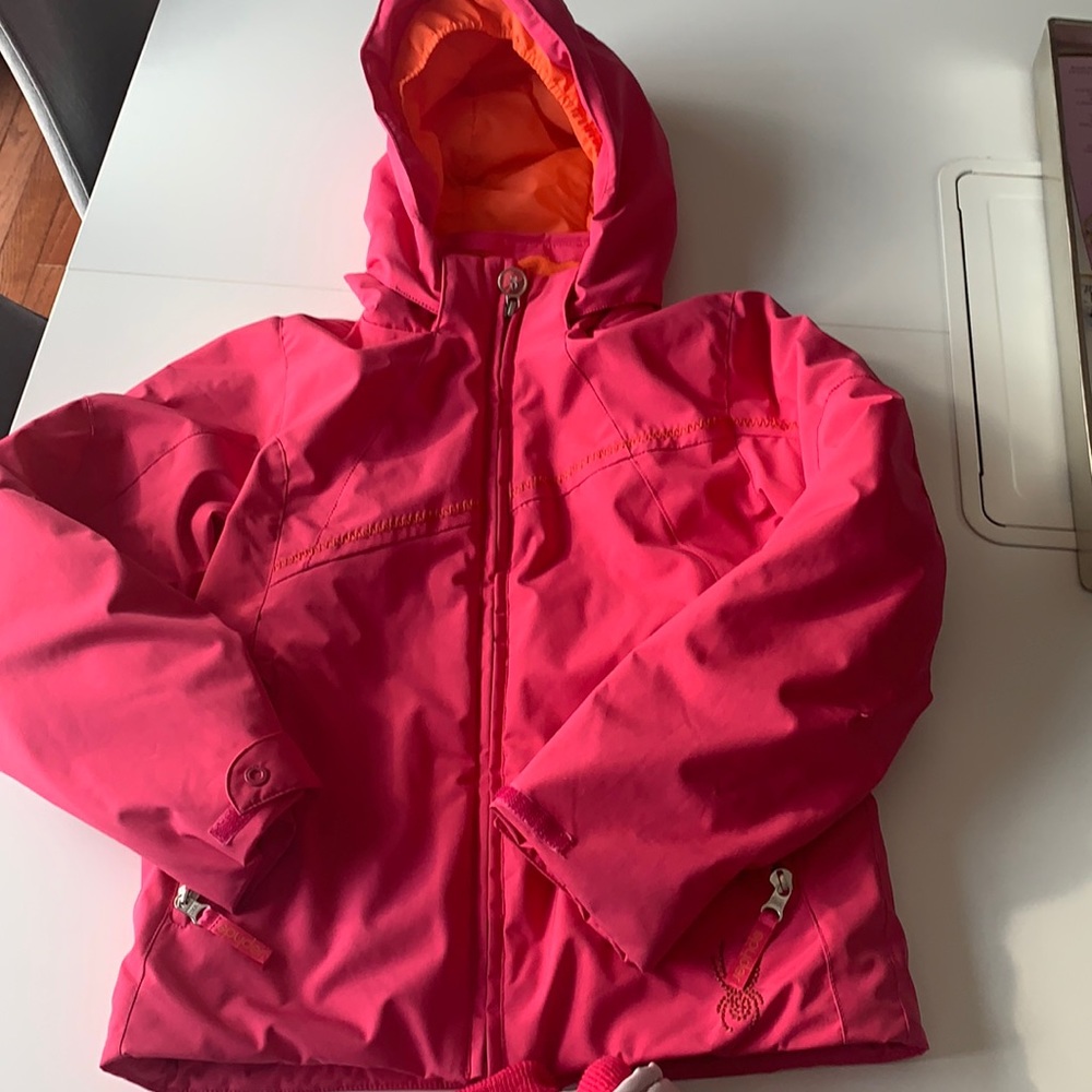Spyder girls size 8 ski jacket